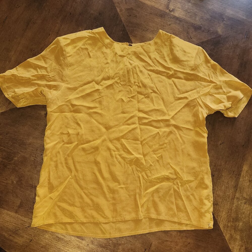 Vintage 90's Anna and Frank silk blouse,  Women's Small